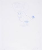 λ Daniel Richter (b.1962) Little Doggy, from Stützmappe