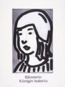 λ Claus-Otto Paeffgen (b.1933) Gonnerin: Konigin Isabella, from Columbus - In Search of a New …