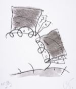 Claes Oldenburg (b.1929-2022) Notebook Torn in Half, 1997