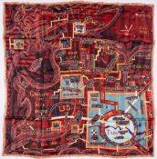λ Grayson Perry (b.1960) Red Carpet Scarf, 2017