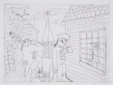 λ Sean Landers (b.1962) Voyeur, from Stützmappe