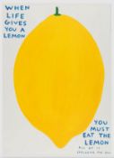 λ David Shrigley (b.1968) When Life Gives You a Lemon