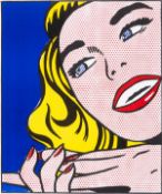 Roy Lichtenstein (1923-1997) Girl, from the One Cent Life portfolio