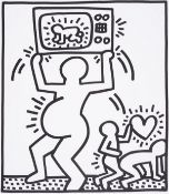 Keith Haring (1958-1990), Four works from the Lucio Amelio Suite