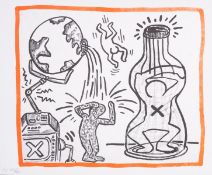Keith Haring (1958-1990), Four works from Against All Odds, 20 Drawings series
