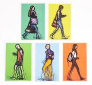 λ Julian Opie (b.1958) Musician; Mechanic; Waitress; Academic; Architect