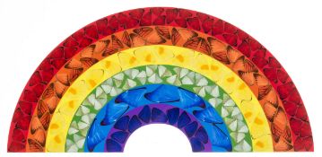 λ Damien Hirst (b.1965) H7-2. Butterfly Rainbow (small)