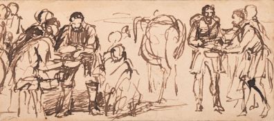 SIR DAVID WILKIE (SCOTTISH 1785-1841), COMPOSITION STUDY