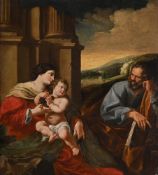 CIRCLE OF SIMON VOUET (FRENCH 1590-1649), THE HOLY FAMILY