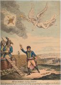 JAMES GILLRAY (BRITISH 1756-1851), BONAPARTE LEAVING EGYPT