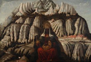 SOUTH AMERICAN SCHOOL (17TH/18TH CENTURY), THE BLACK VIRGIN WITH CHILD OF MONTSERRAT
