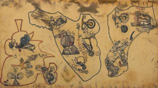 λ‡ ÖYVIND FAHLSTRÖM (SWEDISH 1928-1976), DAS NICHTS DONNERT WEITER (NOTHINGNESS THUNDERS ON)