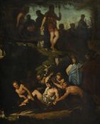 FRENCH SCHOOL (19TH CENTURY), MYTHOLOGICAL SCENE, POSSIBLY APOLLO AND MARSYAS