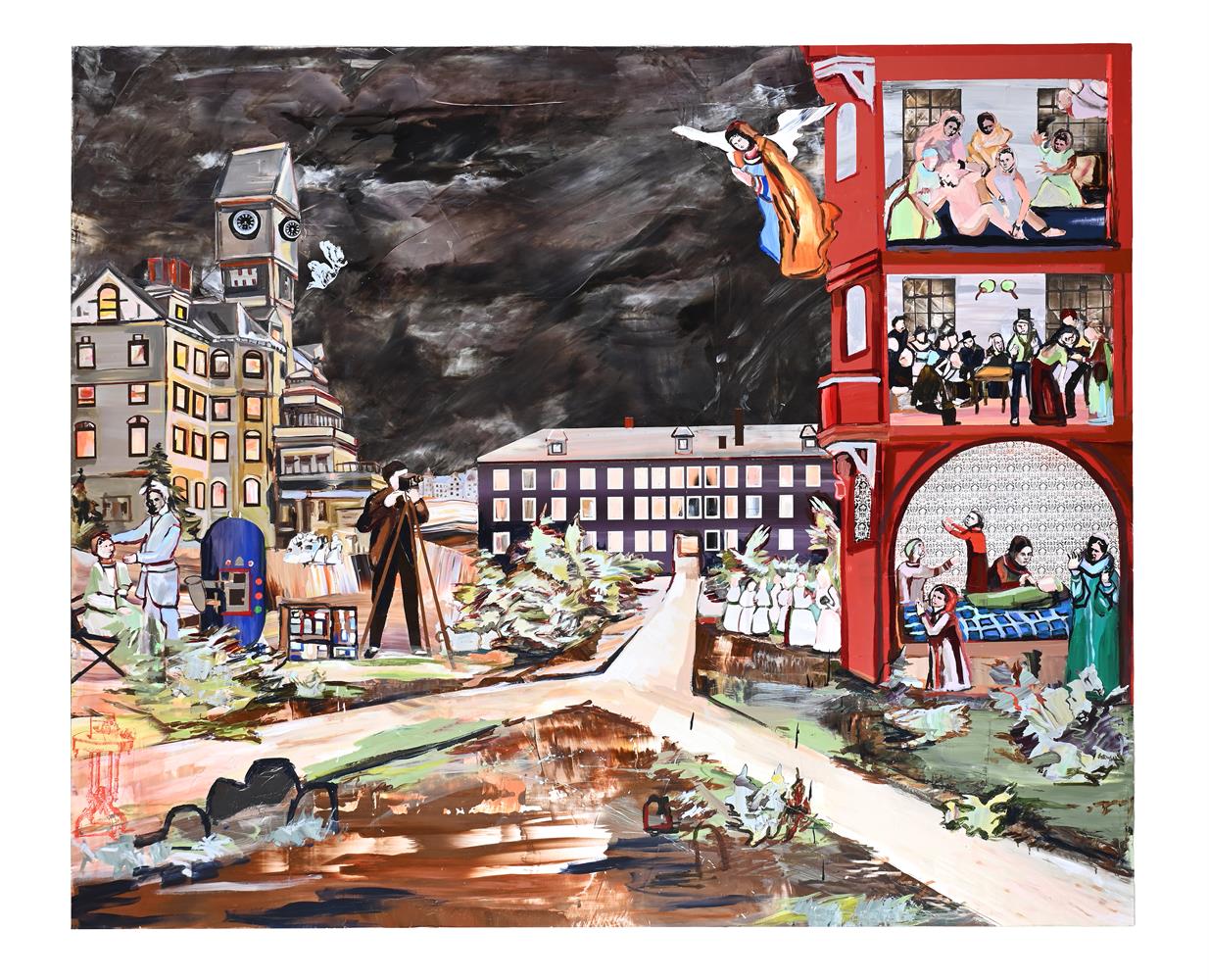 ELIZABETH HUEY (AMERICAN B. 1971), THE BURNED OVER DISTRICT - Image 2 of 3
