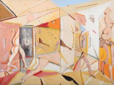 GEORGE MARSHALL COHEN (AMERICAN 1919-1999), DOMUS (FLESH PAINTING V)