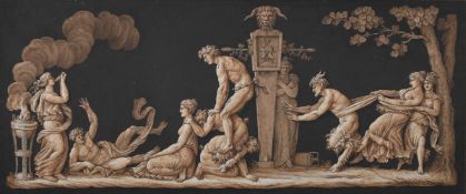JEAN- JACQUES LEQUEU (FRENCH 1757-1826), BACCHIC FRIEZE