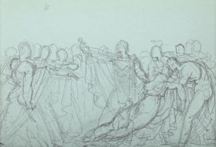 ‡ THÉODORE GÉRICAULT (FRENCH 1791-1824) STUDY FOR 'THE OATH OF BRUTUS AFTER THE DEATH OF LUCRETIA'Pe