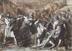 ‡ BARON ANTOINE- JEAN GROS (FRENCH 1771-1835), ULYSSES KILLING THE SUITORS OF PENELOPE