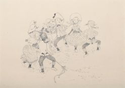 FRENCH SCHOOL (19TH CENTURY), CHILDREN DANCING; TOGETHER WITH TWO OTHER SKETCHES (3)