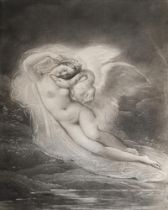 ‡ ANNE-LOUIS GIRODET-TRIOSON (FRENCH 1767-1824), JUPITER & LEDA