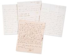Lord Amherst & Lord Byron.- Amherst (William Pitt, first Earl Amherst of Arracan ) Collection of 7 …