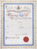 Rorke's Drift.- Chard (John Rouse Merriott).- Illuminated address presented by 