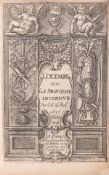 θ Novel.- Du Bail (Louis Moreau) L'Olympe, rare first edition, Pierre Rocolet, 1635.