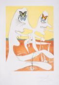 λ Salvador Dalí (1904-1989) Butterflies of Anti-Matter (Field 74-12B; M&L 643)