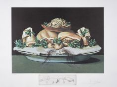 λ Salvador Dalí (1904-1989), Les supremes de maillaise lilputiens, from Les Dîners de Gala (Field …