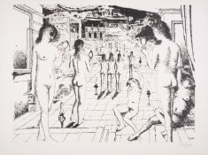 λ Paul Delvaux (1897-1994) Les Miroirs (Jacob 10)