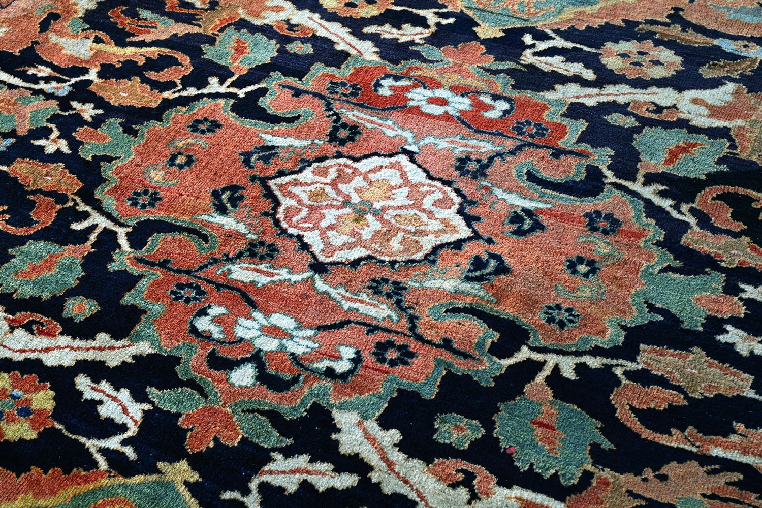 A SULTANABAD MAHAL CARPET - Image 2 of 2