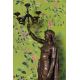 AFTER ÉMILE-CORIOLAN-HIPPOLYTE GUILLEMIN, A BRONZE FIGURAL LIGHT OR TORCHERE 'FEMME INDIENNE' - Image 1 of 8