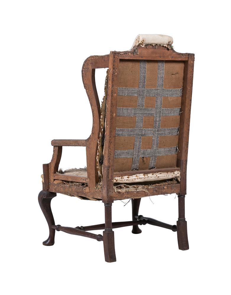 A GEORGE I WALNUT WING ARMCHAIR, CIRCA 1730 - Image 6 of 6