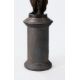 AFTER ÉMILE-CORIOLAN-HIPPOLYTE GUILLEMIN, A BRONZE FIGURAL LIGHT OR TORCHERE 'FEMME INDIENNE' - Image 5 of 8