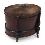 A REGENCY MAHOGANY WINE COOLER, ATTRIBUTED TO GILLOWS, CIRCA 1815