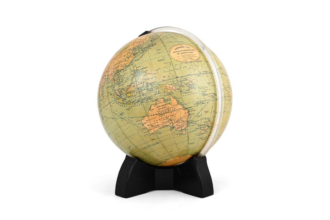 GEORAMA LTD, A 19 INCH TERRESTRIAL SHIPPER'S GLOBE, GEIRGE PHILLIP & SON, 20TH CENTURY - Image 1 of 4