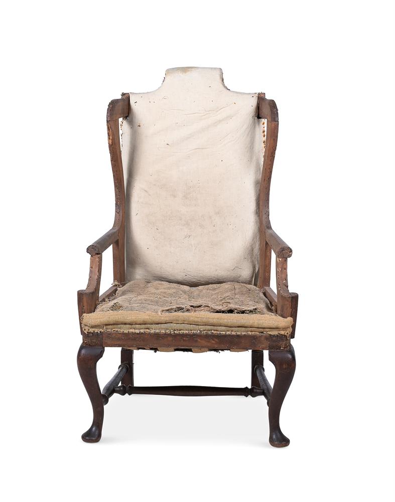 A GEORGE I WALNUT WING ARMCHAIR, CIRCA 1730 - Image 2 of 6