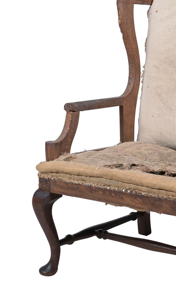 A GEORGE I WALNUT WING ARMCHAIR, CIRCA 1730 - Image 3 of 6
