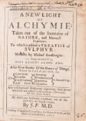 θ Alchemy.- Sendivogius (Michael) A New Light of Alchymie...to which is added a Treatise of …