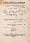 θ Botero (Giovanni) Relations of the most famous Kingdoms and Commonweales thorough the World, …