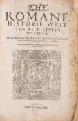 θ Livius (Titus) The Romane Historie, first edition in English, translated by Philemon Holland, …