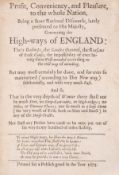 θ Potholes in England's roads.- Mace (Thomas) Profit, Conveniency, and Pleasure, to the whole …