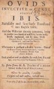 θ Ovidius Naso (Publius) Ovid's Invective or Curse Against Ibis, translated by John Jones, J.G. …