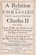 θ Miége (Guy) A Relation of Three Embassies from his Sacred Majestie Charles II, John Starkey, 1669.