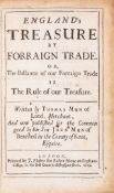 θ Economics.- Mun (Thomas) England's Treasure by Forraign Trade, second edition, Printed by J. …