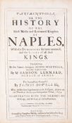 θ Italy.- Naples.- Mazzella (Scipione) Parthenopoeia, or The History of the Most Noble and …