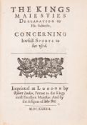 θ Puritanism.- Charles I (King of England) The Kings Maiesties Declaration to his Subjects, …
