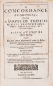 θ Wickedness.- Knight (William) A Concordance Axiomaticall, Containing a Survey of Theologicall …