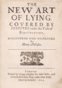 θ Mason (Henry) The New Art of Lying covered by Jesuites under the Vaile of Equivocation, first …