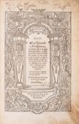 θ Law.- Fitzherbert (Sir Anthony) La Graunde Abridgement, Collecte par le Iudge tresreuerend …